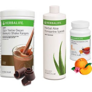 Herbalife Enerji Veren Çikolata Shake – Canlılık Veren Şeftali Çay 50 gr – Aloe Vera