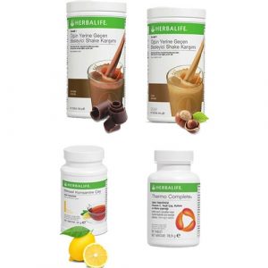 Enerjik ve Pozitif Herbalife Shake Karışımı: Fındık, Çikolata, Limon Çay ve Thermo