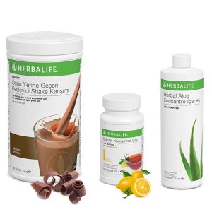 Enerjik ve Pozitif Herbalife Ürünleri: Shake Çikolata, Çay Limon ve Aloe Vera