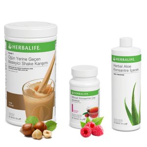 Enerjik ve Pozitif Herbalife Ürünleri: Shake Fındık, Çay Ahududu ve Aloe Vera