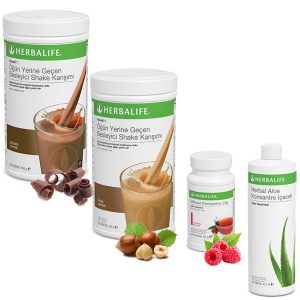 Enerjik ve Pozitif Herbalife Ürünleri: Shake, Çikolata, Fındık, Çay Ahududu, Aloe Vera