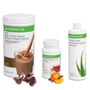 Enerjik ve Pozitif Herbalife Ürünleri: Shake Çikolata, Çay Şeftali ve Aloe Vera