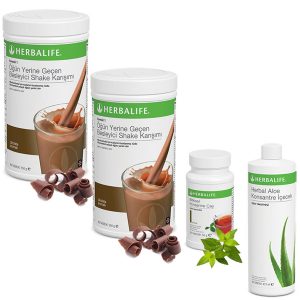 Enerjik ve Pozitif Herbalife Ürünleri: Çikolata Shake, Çay Klasik ve Aloe Vera