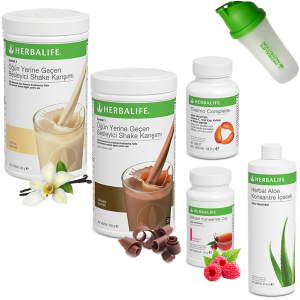 Enerjik ve Pozitif Herbalife Ürünleri: Vanilya ve Çikolata Shake, Ahududu Çayı, Aloe Vera ve Thermo ile Şekeri Atın!