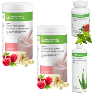 Enerjik ve Pozitif Herbalife Ürünleri: Ahududu Shake, Çay Klasik ve Aloe Vera