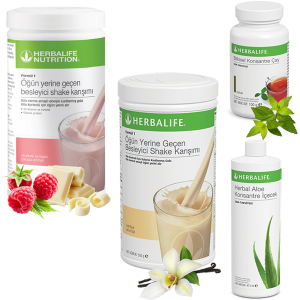 Enerjik ve Pozitif Herbalife Ürünleri: Ahududu Shake, Vanilya Shake, Çay Klasik ve Aloe Vera