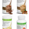 Herbalife Ürünleri Shake Çikolatalı + Shake Fındıklı + Shake Muzlu + Thermo Complete