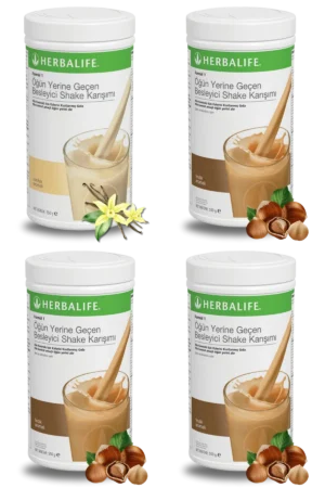 Herbalife Ürünleri Shake Fındıklı (3 adet) + Shake Vanilyalı