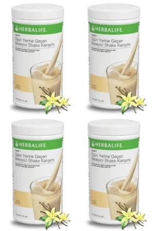 Herbalife Ürünleri Shake Vanilyalı (4 adet)